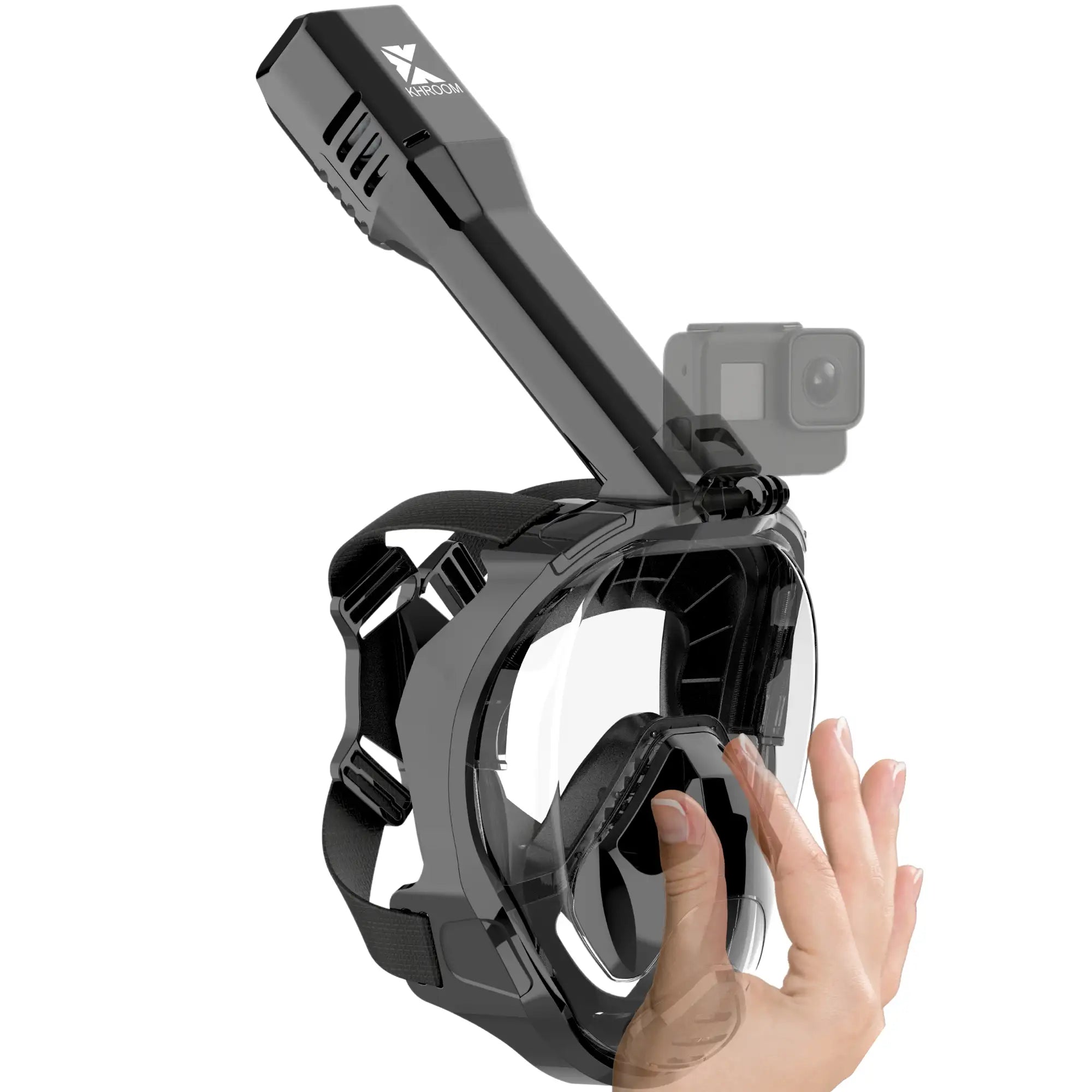 Khroom Full Face Snorkel Mask — Anti-Fog, CO2 Safe