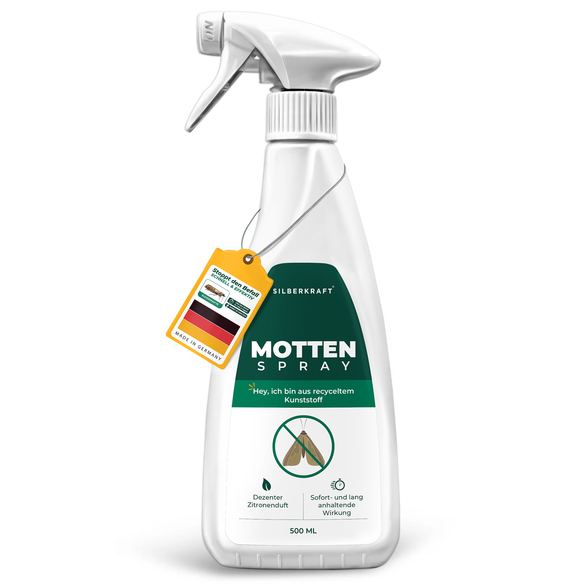Silberkraft Moth Spray 500ml — Natural Protection